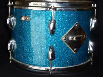 Slingerland 13&quot; Blue Sparkle Tom