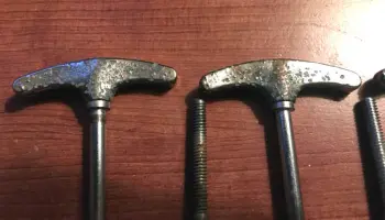 8 LUDWIG Bass Drum Rods (Not Great Condition)