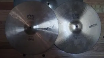 Paiste 15&quot; black label ROCK hi hats