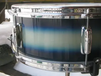 6 Lug Slingerland blue/silver photos.