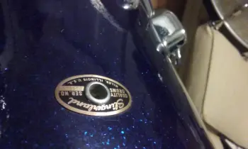 60s Blue Sparkle Slingerland Players kit 13,16,20,14sn
