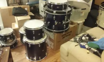 60s Blue Sparkle Slingerland Players kit 13,16,20,14sn