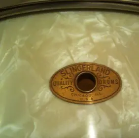 Slingerland 1950's 'Small Oval'' Badge Radio King