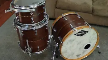 Craviotto Walnut Drum Set 20x14 / 14x14 / 12x8