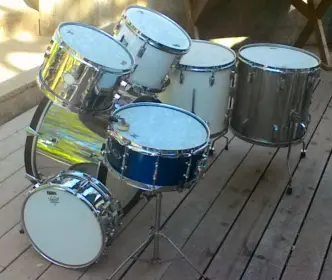 Here we go.... Show us your restored/ re-wraped drums