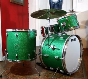 Re-Wrapped my Vintage Pearl Kit