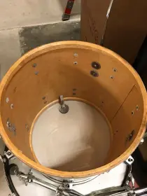 1968 Ludwig Super Classic in White Marine Pearl.$1699