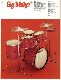 Vintage Premier Drum Set with Matching Wood Snare $950