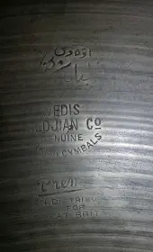 Vintage k zildjian 13&quot; hi hats
