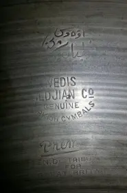 Vintage k zildjian 13&quot; hi hats