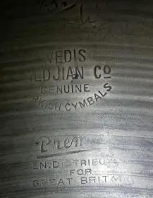Vintage k zildjian 13&quot; hi hats