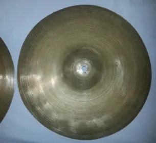 Vintage set of 1930's 13&quot; zildjian hi hat cymbals