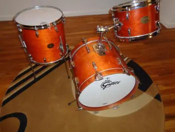 early 70's Gretsch first stop sign badge bop / jazz kit 12/14/18 - $1999!