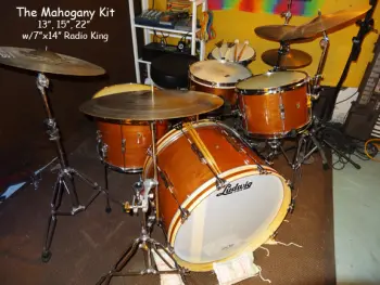 Wood Stained Drums