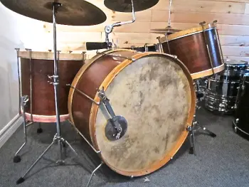 Wood Stained Drums