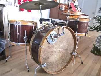 Wood Stained Drums