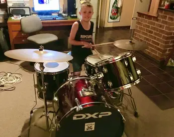 Vintage Premier BDP early 60's Drum Kit found in a skip