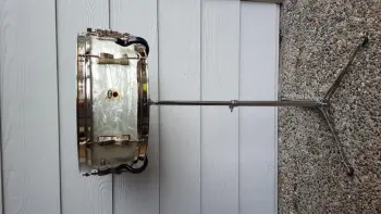 1960 ludwig Transition Badge Pioneer.