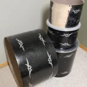 Ludwig Rocker paint and decal disaster!