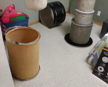 Ludwig Rocker paint and decal disaster!