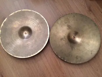 Vintage Zildjian Hi Hats Need Help/Info  On Age