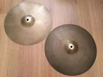 Vintage Zildjian Hi Hats Need Help/Info  On Age