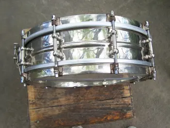ID 4x14 Nickel over Brass Snare