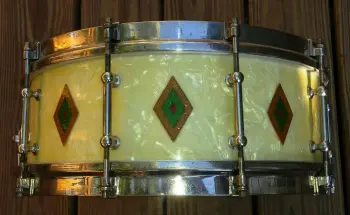 Rare 1930s Slingerland Artist Full Dress snare