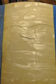 I did a test of 5 different ways to remove yellowing from a WMP wrap . . .
