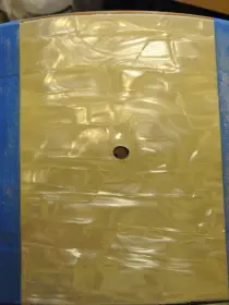 I did a test of 5 different ways to remove yellowing from a WMP wrap . . .
