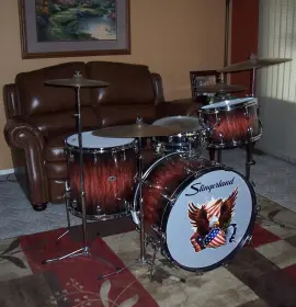 Here we go.... Show us your restored/ re-wraped drums