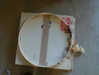 Rogers 22&quot; Bass Drum Hoop NEW OLD STOCK in box Vintage 1970's