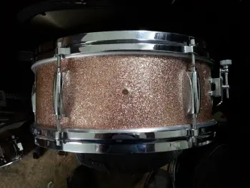 Gretsch Round Badge Champagne 5x14 6 lug