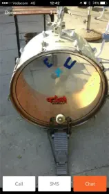 Please help me ID this vintage Pearl Bass Drum