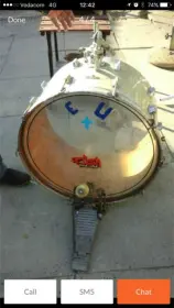 Please help me ID this vintage Pearl Bass Drum