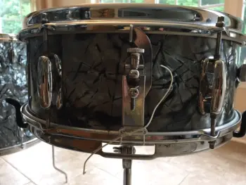 Late 1970’s Slingerland Drum Kit Black Pearl