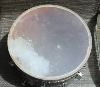 Vintage 1938 13x9&quot; Ludwig Tom Drum - Black/Gold Duco