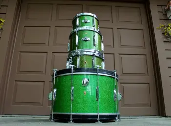 WFL Zephyr Lug Green Sparkle Set