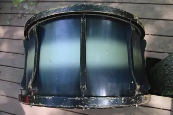 1943 Leedy WWII Dreadnought Drum Pair - Blue/Silver Duco