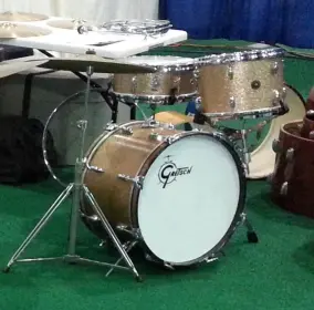 60's Gretsch Round Badge Champagne