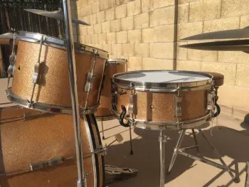 1965 Ludwig Champagne Sparkle Club Date Finished Product
