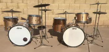 1965 Ludwig Champagne Sparkle Club Date Finished Product