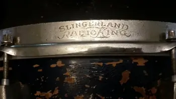Slingerland Aluminum Cloud Badge Radio King Snare