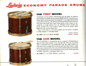 Ludwig marching drum