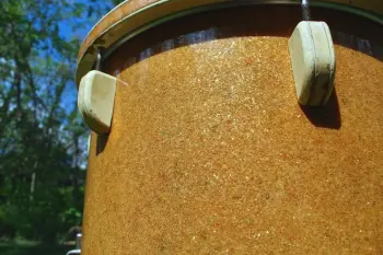 WWII Leedy Gold Sparkle Dreadnought