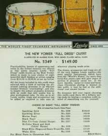 WWII Leedy Gold Sparkle Dreadnought