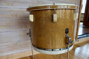 WWII Leedy Gold Sparkle Dreadnought