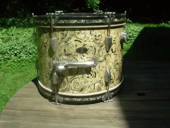 Star made drums with plastic hoops???
