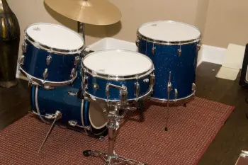 Slingerland Chicago Blue Sparkle - Finished - Pics