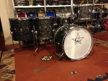 Star made drums with plastic hoops???